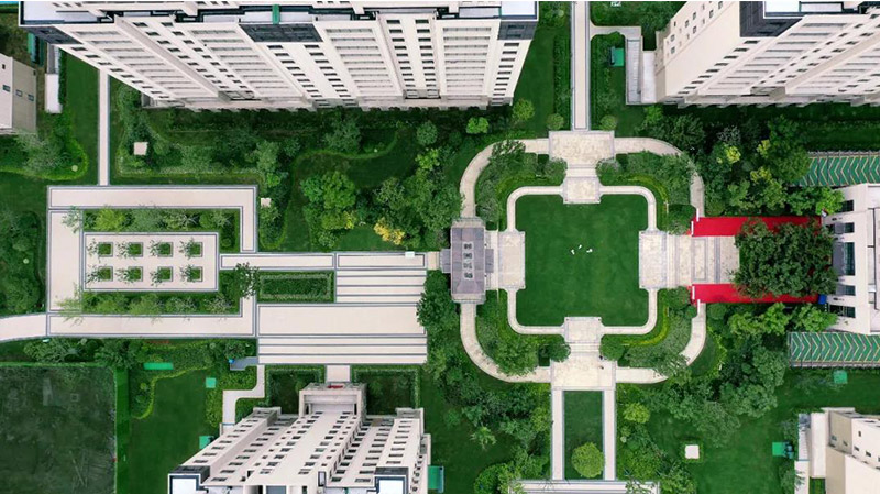商業(yè)住宅景觀實景展示